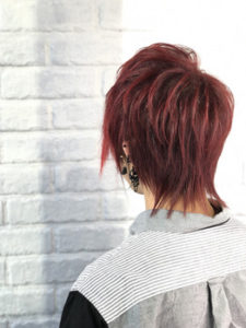 ☆メンズ 赤髪 ☆