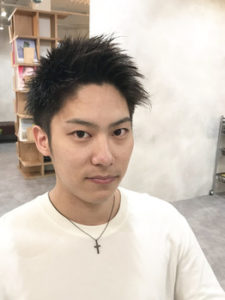 メンズ☆ひし形ショート