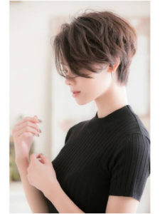 襟足すっきり！