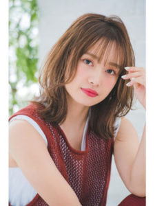 前髪縮毛とパーマ