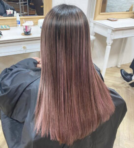 春にピンクカラー