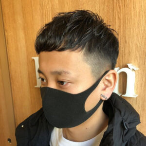 メンズのツーブロックスタイル