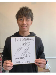 アビスパ福岡　山ノ井拓己選手ご来店☆