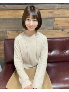 坂口愛美アナウンサーご来店☆