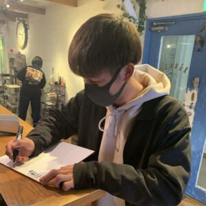 大宮アルディージャ 奥抜侃志選手ご来店☆