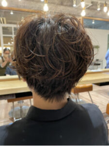 ショートニュアンスパーマ
