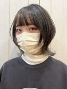 ナチュラルなウルフスタイル