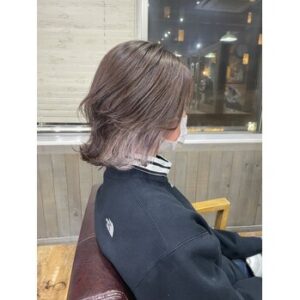 インナーカラーとレイヤーカット